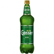 Пиво GOSSER светлое фильтрованное пастеризованное 4,7%, 1,25л
