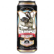 Пиво WOLPERTINGER темное нефильтрованное 5,4% Германия,  0,5л