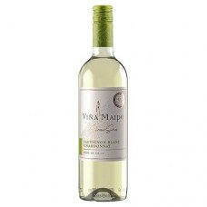 Вино VINA MAIPO Classic Совиньон Блан-Шардоне белое полусухое Чили,  0,75л