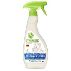 Средство чистящее SYNERGETIC®, для мытья окон, зеркал и бытовой техники, 500мл