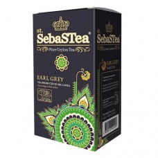 Чай черный SEBASTEA Earl Grey с ароматом бергамота, 25 пакетиков