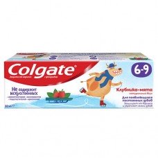 Паста зубная COLGATE® Клубника с фторидом 6-9 лет, 60мл