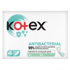Прокладки KOTEX® ежедневные Антибактериальные экстра тонкие, 40шт.