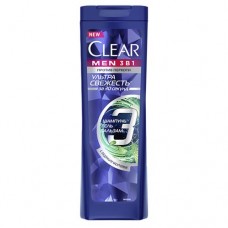 Шампунь CLEAR® 3 в 1 мужской Свежесть, 400мл