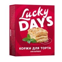 Коржи слоеные LUCKY DAYS®, для торта, 380г