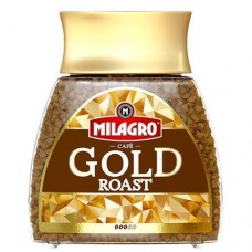 MILAGRO Gold Roast Кофе растворимый 190г ст/б Интеркафе:8