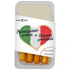Крем-сыр ITALIAN SNACK из пармезана с гриссини 55%, 50г