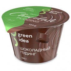 Пудинг GREEN IDEA соевый шоколадный обогащенный витаминами и кальцием, 120г